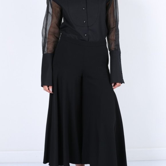 JW Anderson black sheer sleeve top - Picture 5 of 6